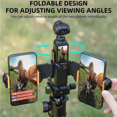 Sunnylife dubbel telefon hållare DJI Osmo Pocket 3