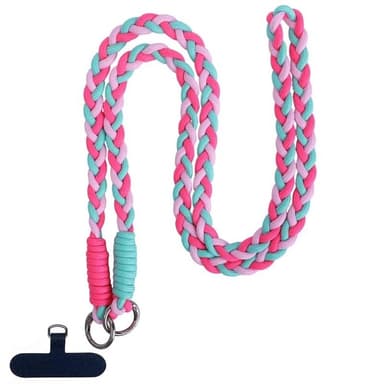 Mobilhalsband 12mm med fästbricka - Candy Crush