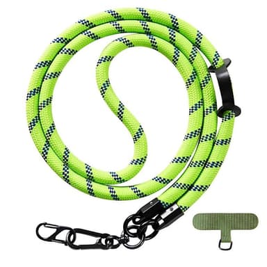 Mobilhalsband 10mm med fästbricka - Glowing Grapes