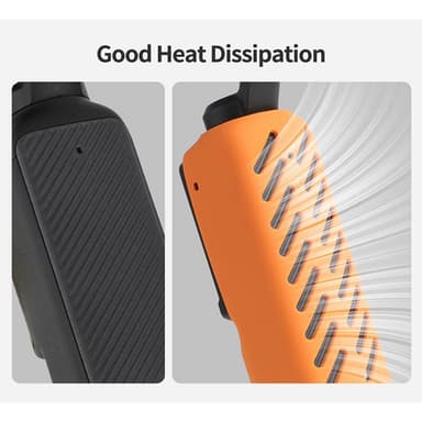 Sunnylife ventilerat silikonskal DJI Osmo Pocket 3 - Orange
