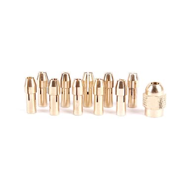 0,5-3,2 mm borrchuckar 11-delad Guld