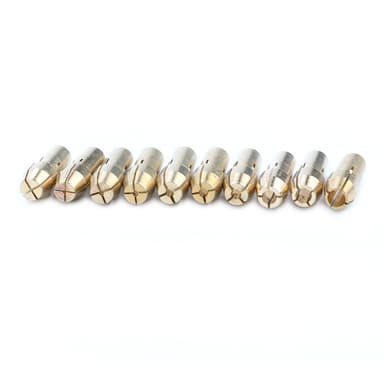 0,5-3,2 mm borrchuckar 11-delad Guld