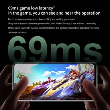 Trådlösa Open-Ear hörlurar Bluetooth 5.2 Hi-Fi