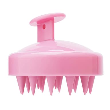 Borste för massage och peeling av hårbotten Rosa