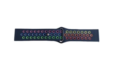 Klockarmband i Silikon för Samsung, Huawei och Garmin Blå 22 mm