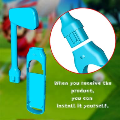 Golfklubba för Mario Golf 1 Par Flerfärgad