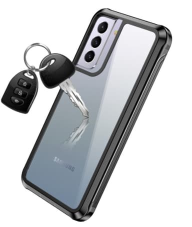 Samsung Galaxy S21 Ultra skal extra stöttåligt Svart/grå
