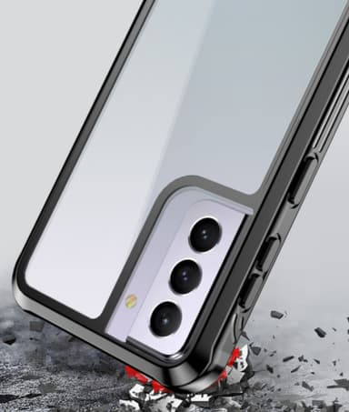 Samsung Galaxy S21 Ultra skal extra stöttåligt Svart/grå