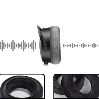 Ersättnings Öronkuddar till Beyerdynamic DT700 Prox DT900 Prox Grå