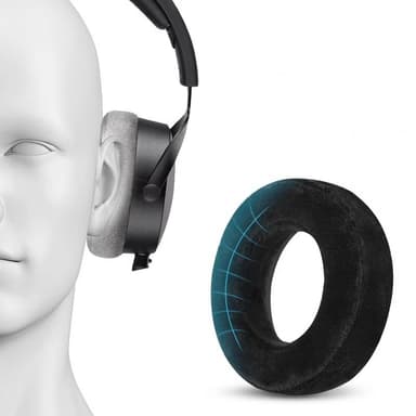 Ersättnings Öronkuddar till Beyerdynamic DT700 Prox DT900 Prox Grå