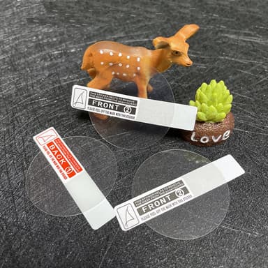 2-pack skärmskydd i härdat glas för Samsung Watch 2 42mm