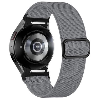 Samsung Galaxy Watch 6-Armband med Justerbart Spänne Mörkgrå