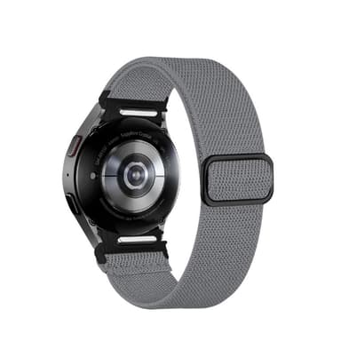 Samsung Galaxy Watch 6-Armband med Justerbart Spänne Mörkgrå