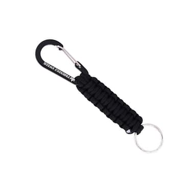 Paracord nyckelring Svart