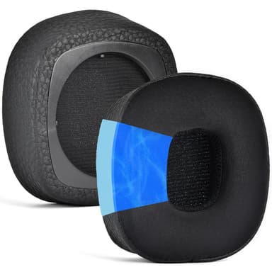 Ersättnings öronkuddar - Black Cooling Gel