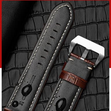 Byte av klockarmband till Panerai Luminor Svart 24 mm