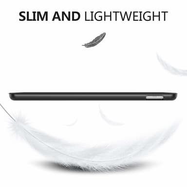 iPad fodral 9.7 tum Smart Cover Case med ställ Svart