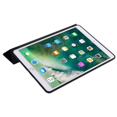 iPad fodral 9.7 tum Smart Cover Case med ställ Svart