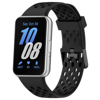 Klockarmband för Samsung Galaxy fit3 SM-R390 Svart