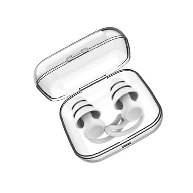 Mjuka Ljudreducerande Öronproppar i Silikon Vit