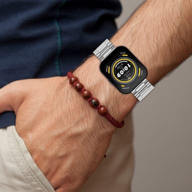 Klockarmband i Rostfritt stål för Huami, Garmin, Vivomove och Huawei S