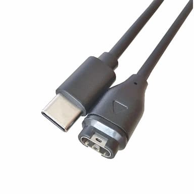 USB-C Smartwatch laddningskabel Svart
