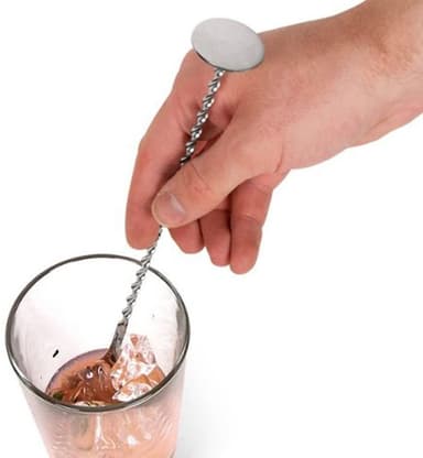 Cocktail set Dubbel shaker 750ml Rostfritt stål Silver 10 delar