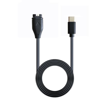 USB-C Smartwatch laddningskabel Svart