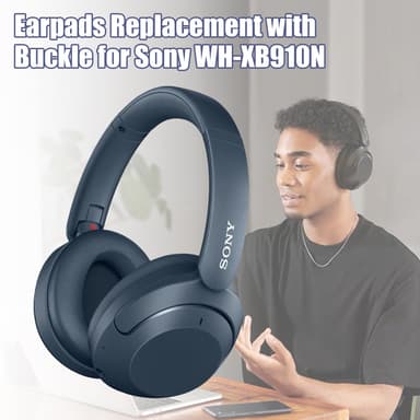 Öronkuddar för Sony WH-XB910N Blå