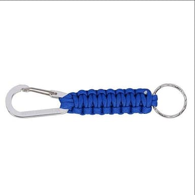 Paracord nyckelring Blå