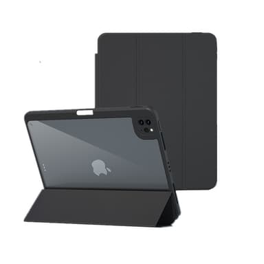 Magnetiskt Fodral med Stativfunktion Svart iPad Pro 12.9 2018/2020/202