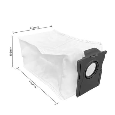 Dammsugarpåsar för Dreame X30/S30-serien, S10, L10S Pro Ultra
