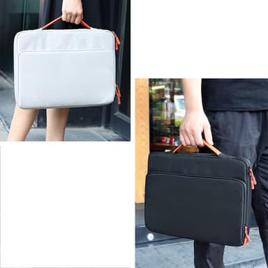 Vattentät laptopväska Svart XL