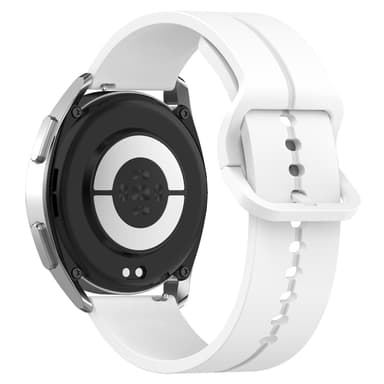Silikonersättningsarmband för Haylou Watch 22mm Vit