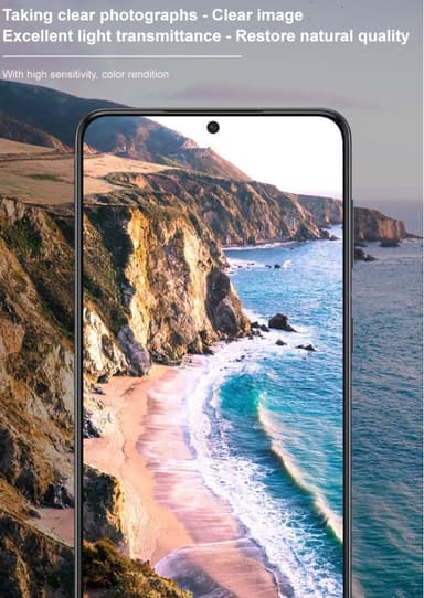 Samsung Galaxy S21 linsskydd 2-pack Transparent
