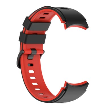 Samsung Galaxy Watch 4 Classic armband silikon Svart+röd