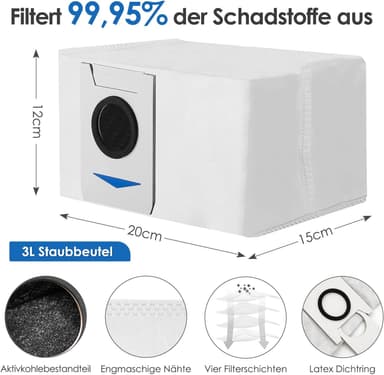 Reservdelssats för Ecovacs T30 Omni, T30 Pro Omni, T30 Max