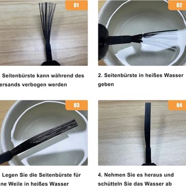 Reservdelssats för ZACO/ILIFE Robotdammsugare