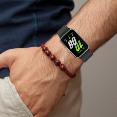Silikonarmband för Samsung Galaxy Fit 3 SM-R390 Svart