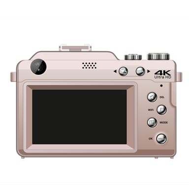Digitalkamera 4K/48MP/18X digital zoom/stabilisering/autofokus/dubbelk