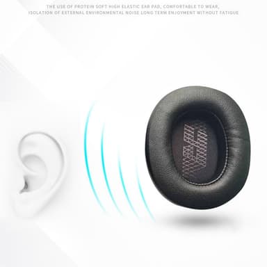 Öronkuddar för JBL Live 500BT Svart