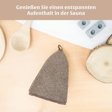 Bastuhatt i Filtmaterial
