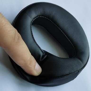 Öronkuddar i Proteinläder för Sony MDR-Z7 Svart