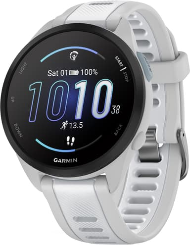 Garmin Forerunner 165 Music Sportklocka (vit)