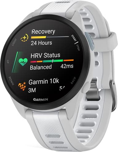 Garmin Forerunner 165 Music Sportklocka (vit)