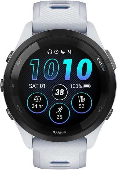 Garmin Forerunner 265 Sportklocka (vit)