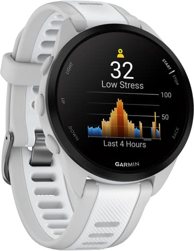 Garmin Forerunner 165 Music Sportklocka (vit)