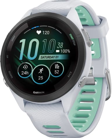 Garmin Forerunner 265S Sportklocka (vit)