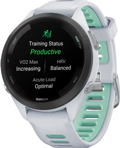 Garmin Forerunner 265S Sportklocka (vit)