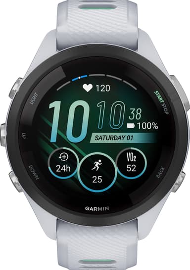 Garmin Forerunner 265S Sportklocka (vit)